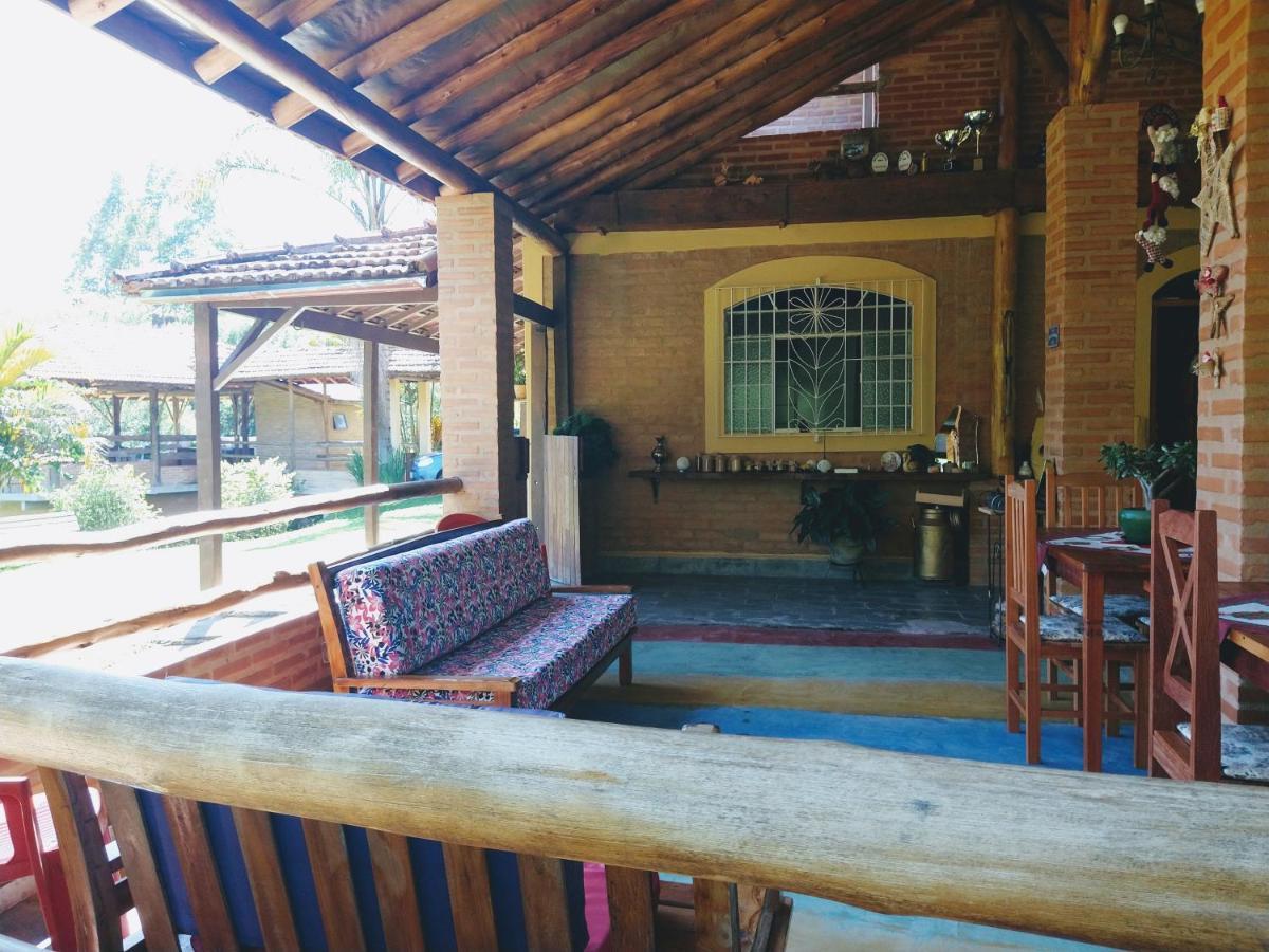 Sitio Pousada Morada Do Sol Кунха Екстериор снимка